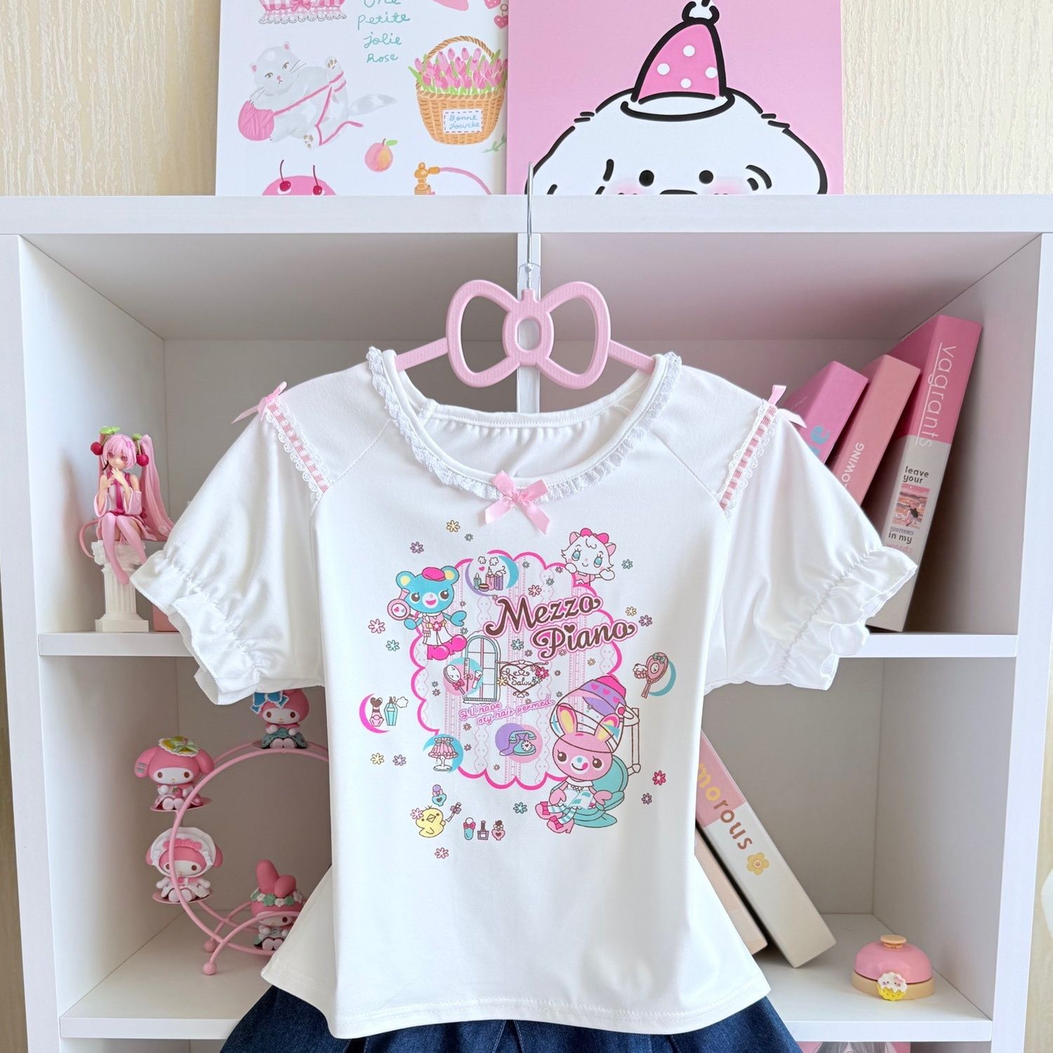 Japanse Zoete Rok Sets Zomer N - Embroidery Cotton Shirt recensie en prijs