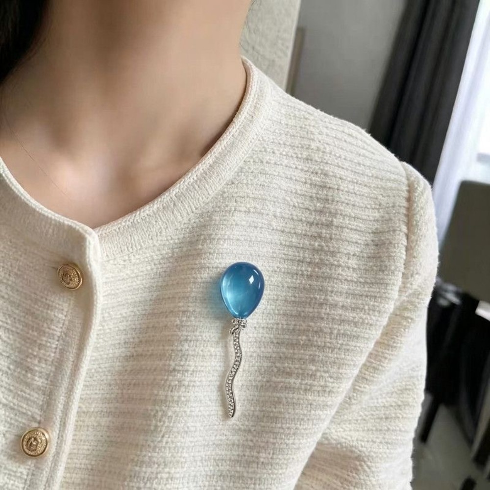 Prachtige blauwe schatballonbr - Embroidery Bali recensie en prijs