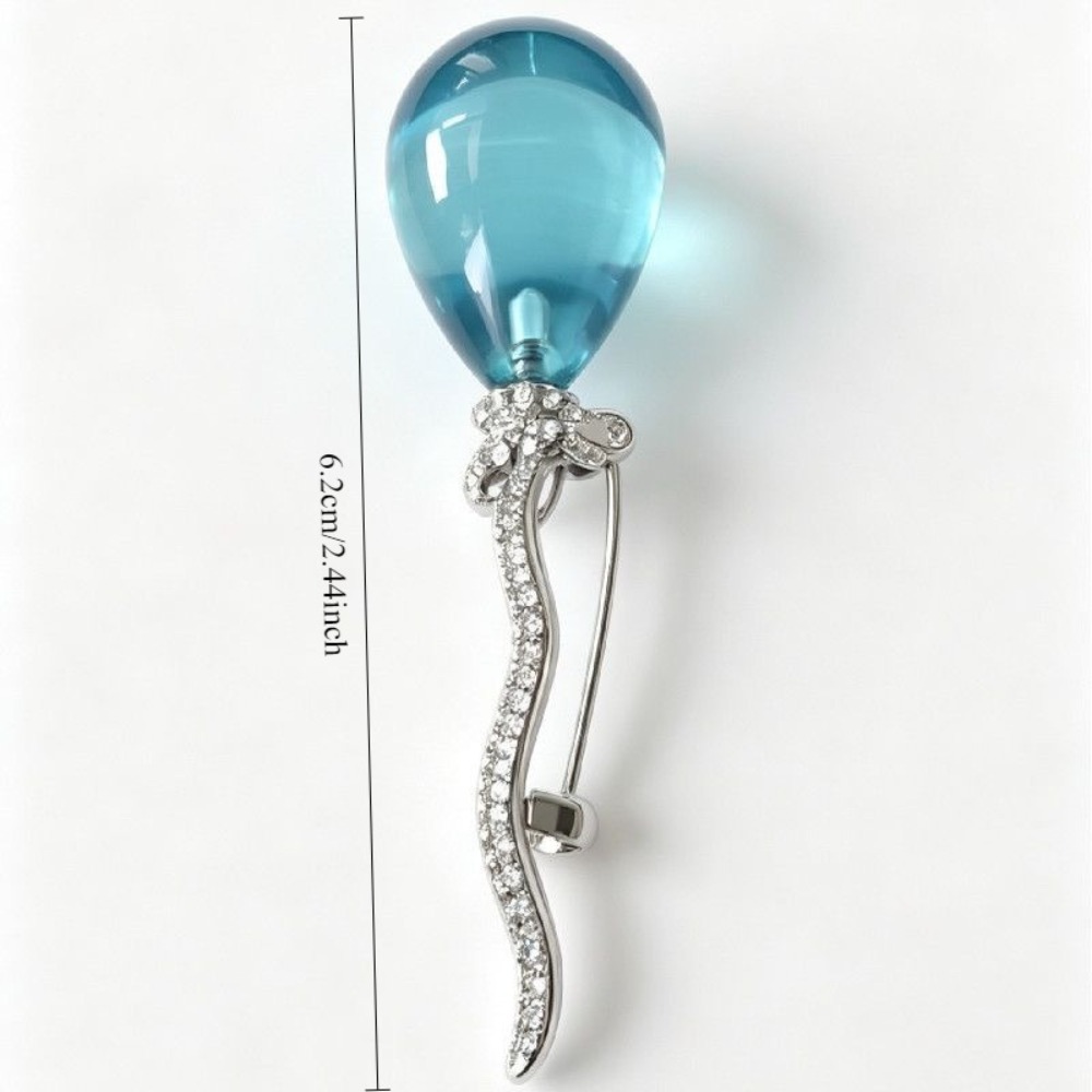 Prachtige blauwe schatballonbr - Embroidery Bali recensie en prijs