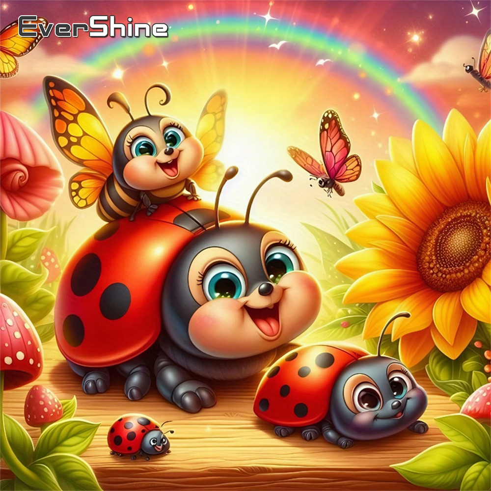 Evershine Diamond Mozaïek Liev - Embroidery Lady Bug recensie en prijs