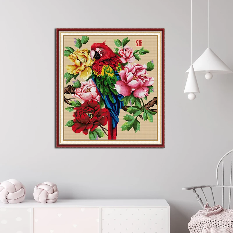 Vreugde Zondag Mooie Papegaai  - Embroidery Meaning recensie en prijs