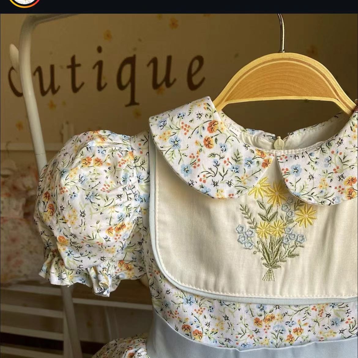 0-12Y Baby Meisje Zomer Bloem  - Embroidery Yellow Dress recensie en prijs