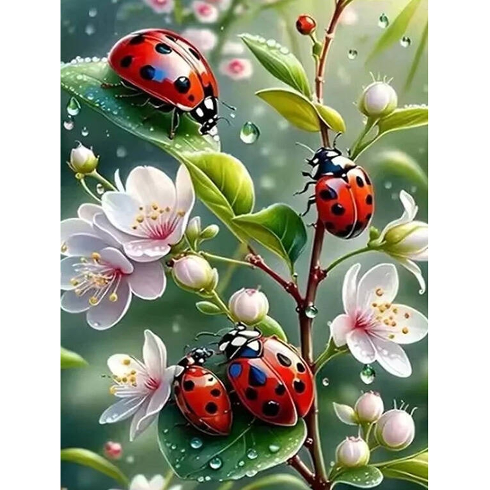 Frameloos, 5D Diamant Schilder - Embroidery Lady Bug recensie en prijs