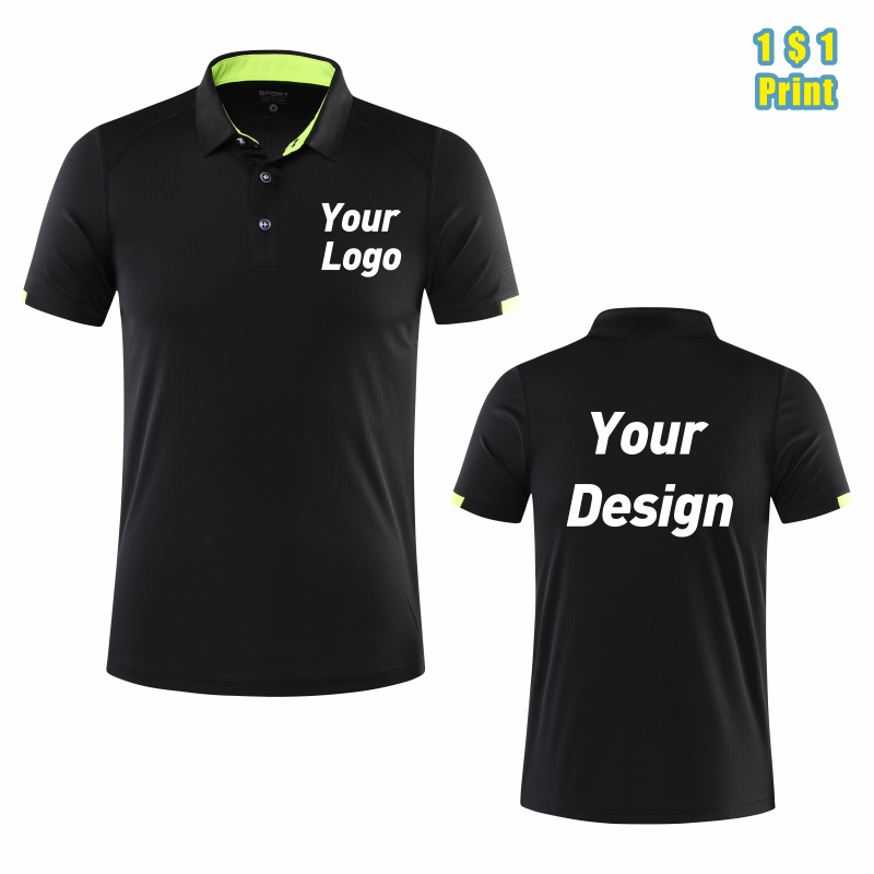 Sneldrogend ademend sportpolos - Embroidery Design Logo recensie en prijs