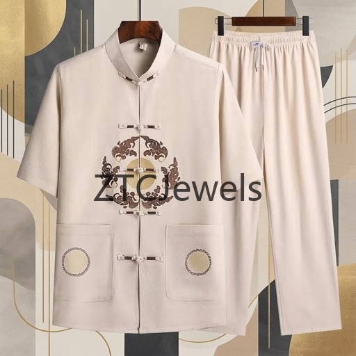 Traditionele Chinese Kung Fu-p - Embroidery Cotton Shirt recensie en prijs