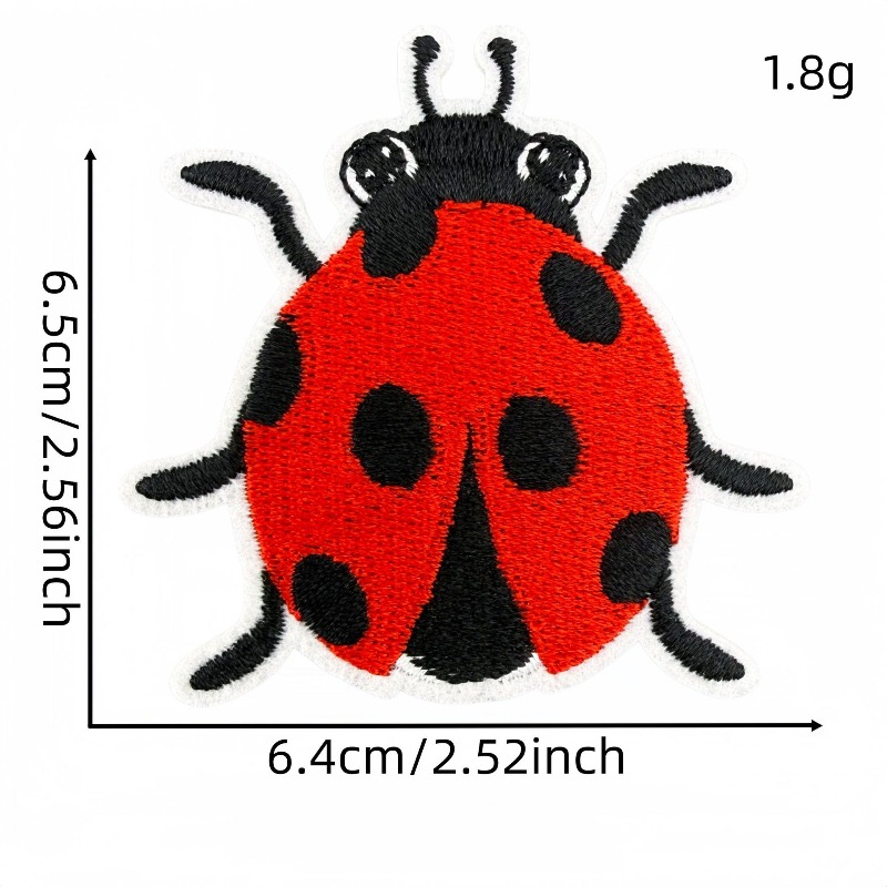 Creatieve schattige cartoon in - Embroidery Lady Bug recensie en prijs