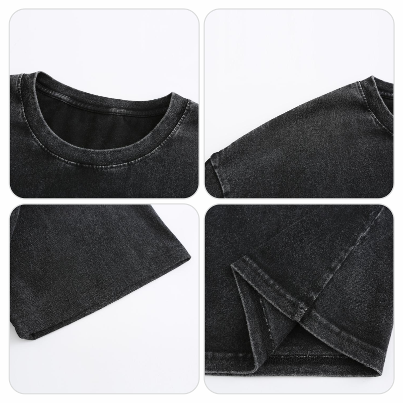 Op maat gemaakte T-shirts, gra - Embroidery Cotton Shirt recensie en prijs